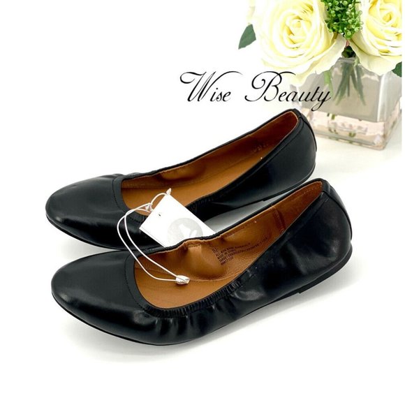 Universal Thread Shoes - NEW Paulina Ballet Flats Womens Sz 9 Casual To Dress Shoe Black Universal Thread